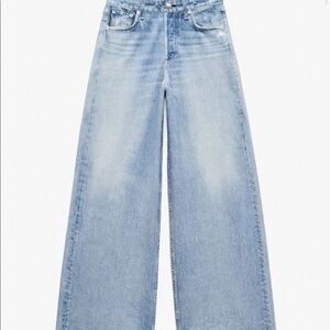 RAG & BONE SOFIE MIRAMAR WIDE-LEG PANTS SIZE 30 sweatpant jeans